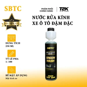 NƯỚC RỬA KÍNH XE Ô TÔ ĐẬM ĐẶC – SBTC SCREEN WASH 1:100